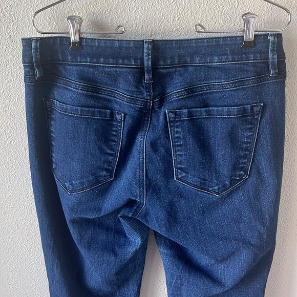 Loft Curvy Sexy Bootcut blue Denim Jeans size 8 / 29 - Picture 4 of 8